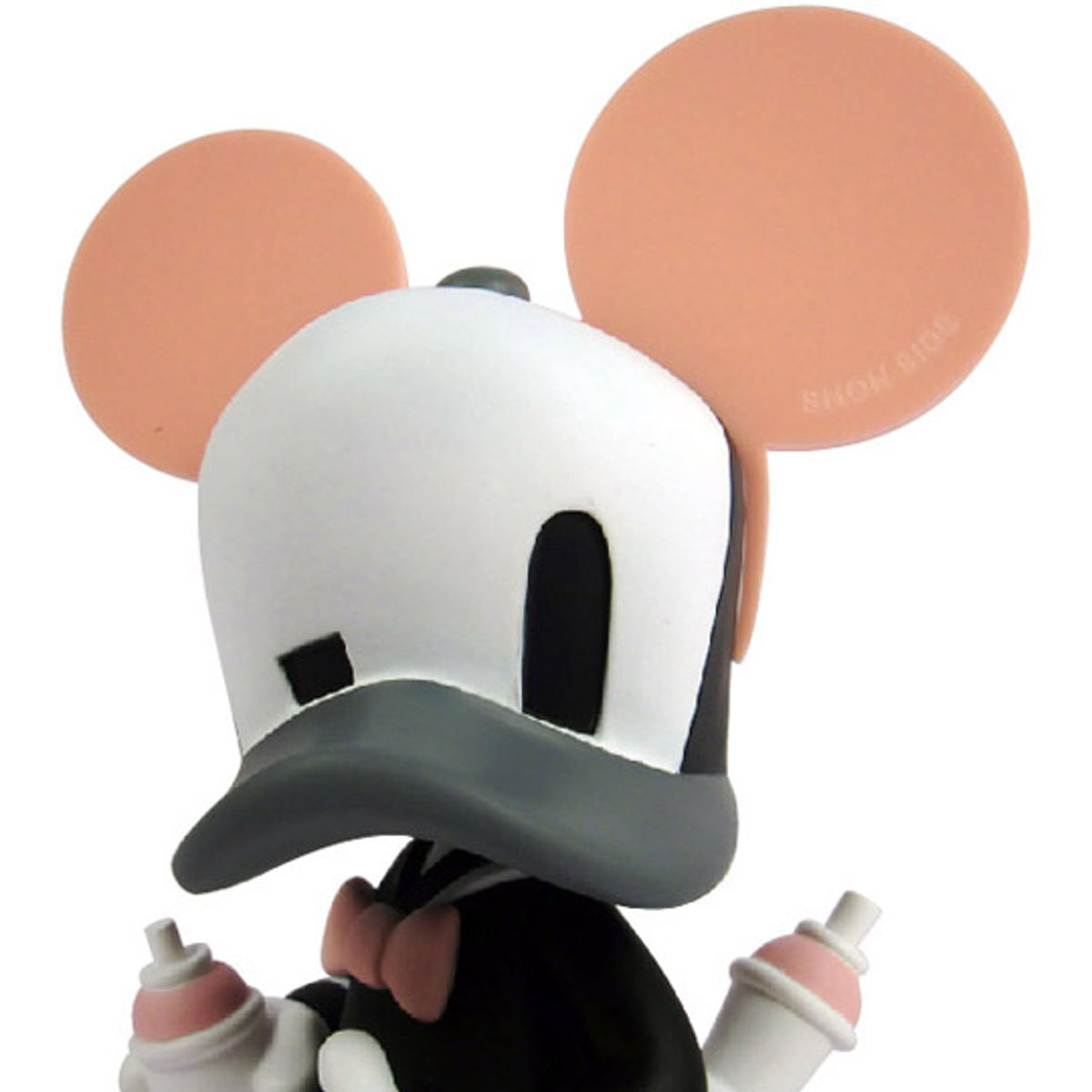 Black / Gray Cap Duck with Ear