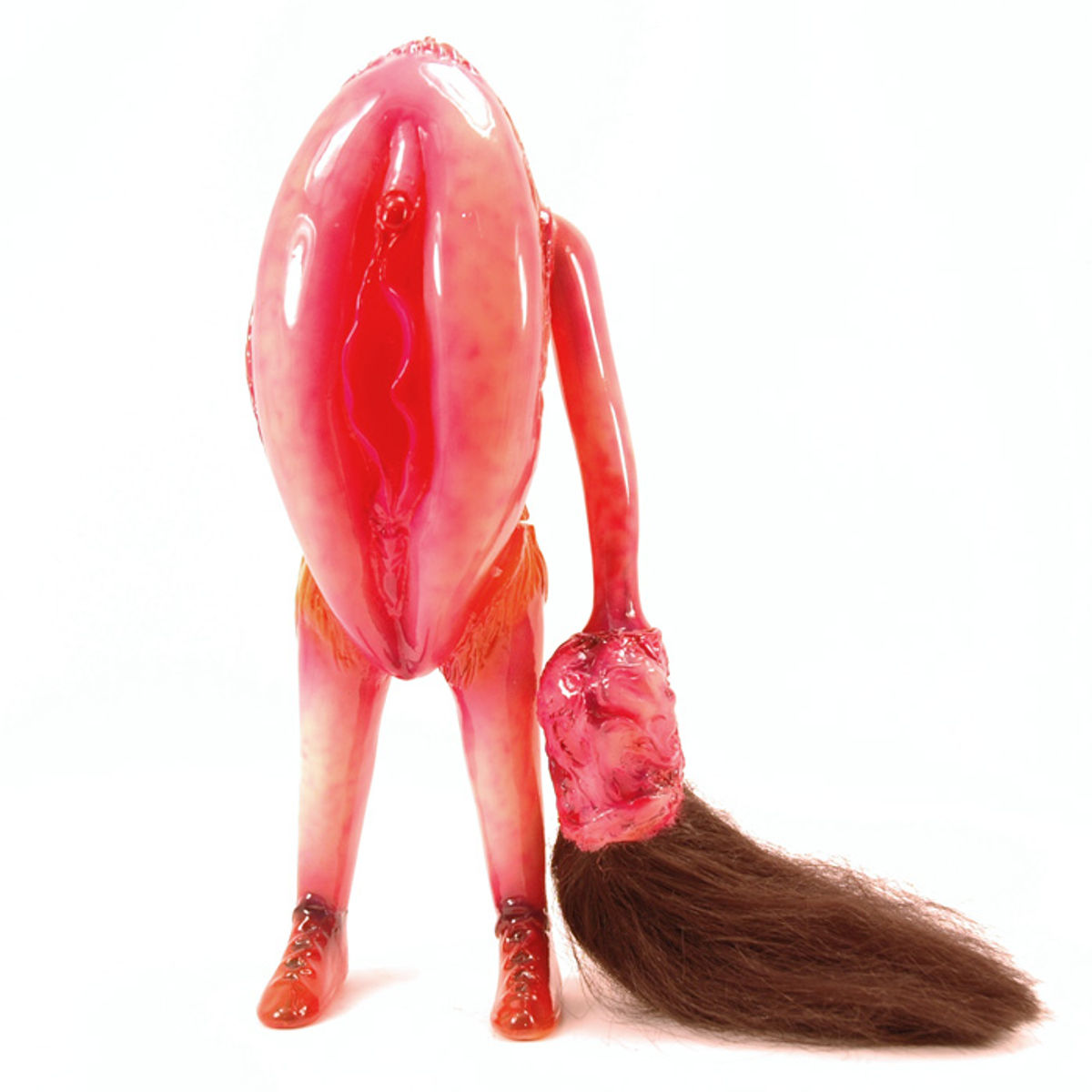 Hierophany - Pink with Black Hair