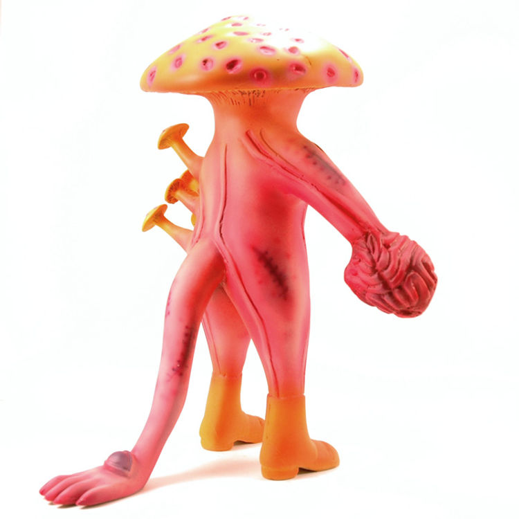 Brian Mushroom Human Purple Hair by Carlos Enriquez Gonzalez