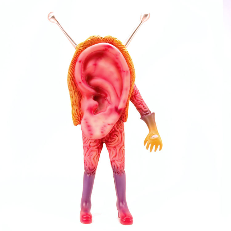 Ear Monster with Aluminum Antenna by Carlos Enriquez Gonzalez