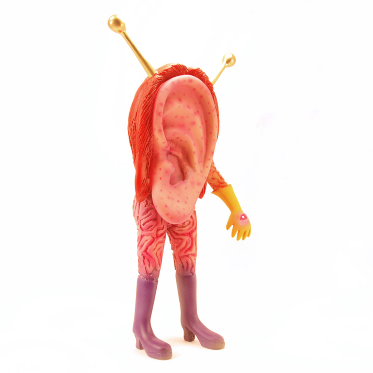 Ear Monster with Brown Antenna