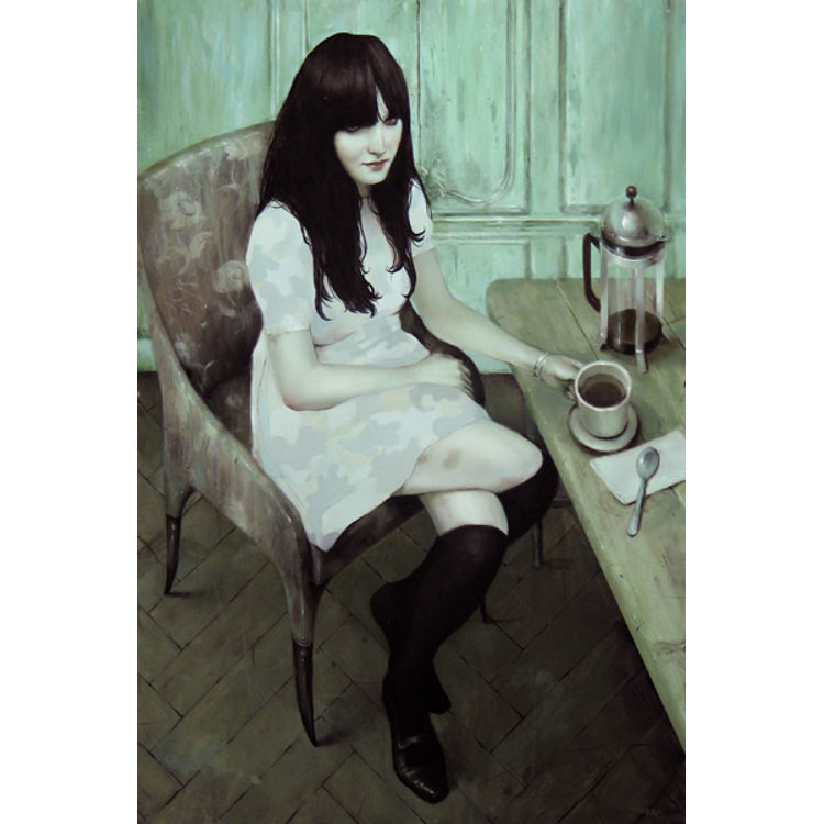 A Pale Girl in Pale Camo by Jonathan Viner