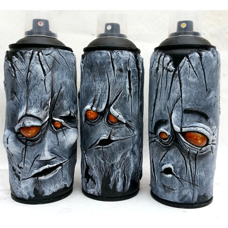 FACE CUSTOM SPRAY CANS by Hoakser