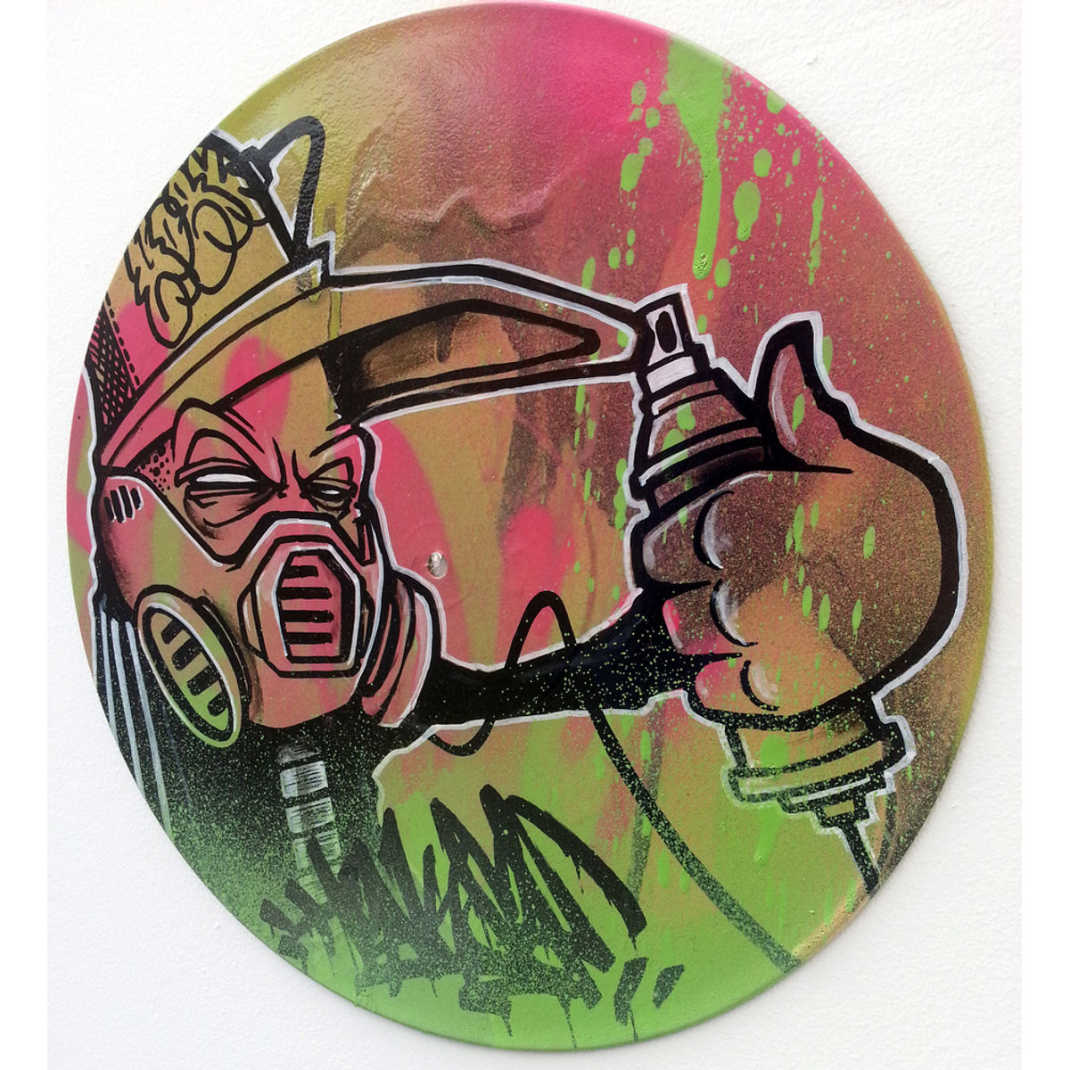 HOAKSER MASKEDMAN 12 INCH VINYL RECORD GRAFFITI CHARACTER 5