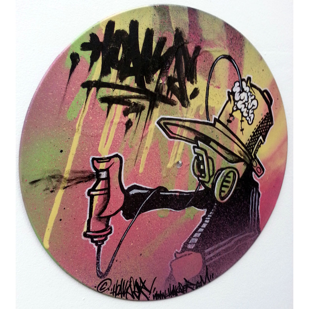 HOAKSER MASKEDMAN 12 INCH VINYL RECORD GRAFFITI 4