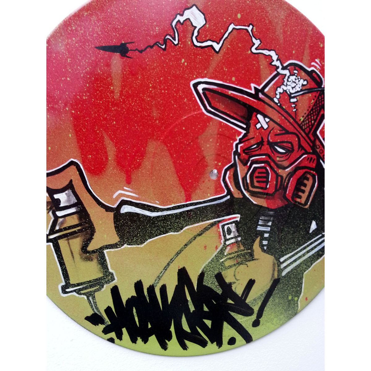 HOAKSER MASKEDMAN 12 INCH VINYL RECORD GRAFFITI 3
