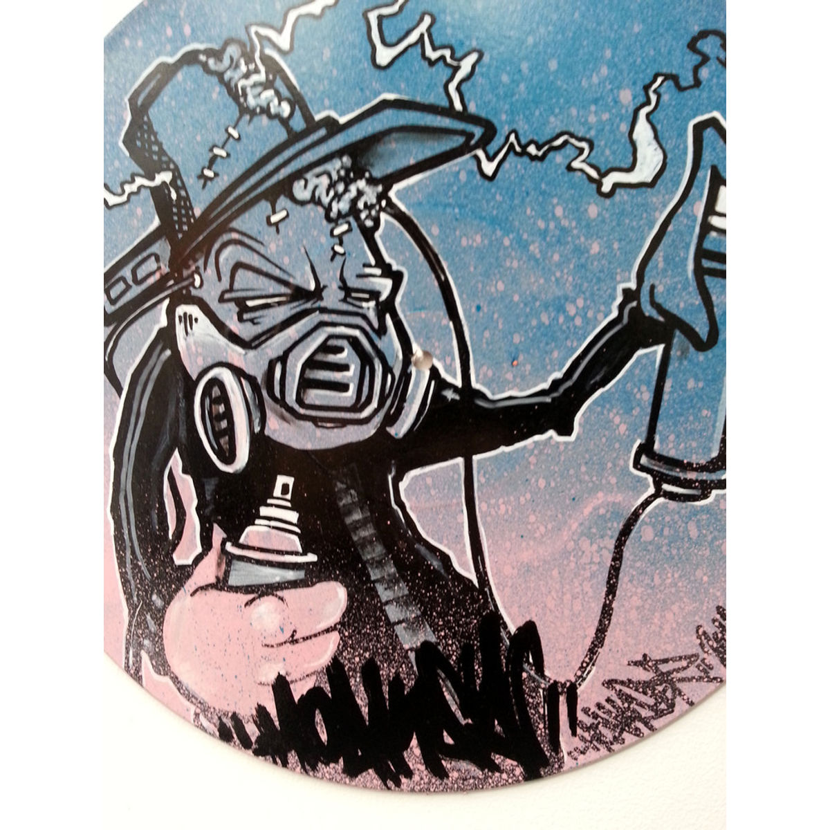 HOAKSER MASKEDMAN 12 INCH VINYL RECORD GRAFFITI 2