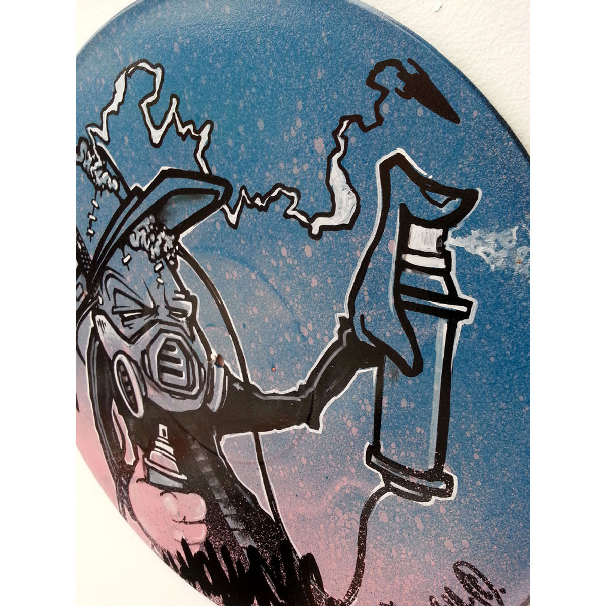 HOAKSER MASKEDMAN 12 INCH VINYL RECORD GRAFFITI 2