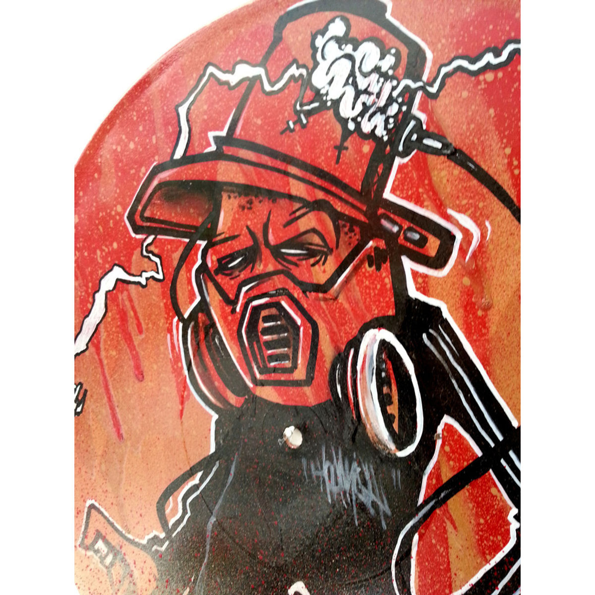 HOAKSER MASKEDMAN 12 INCH VINYL RECORD GRAFFITI 1