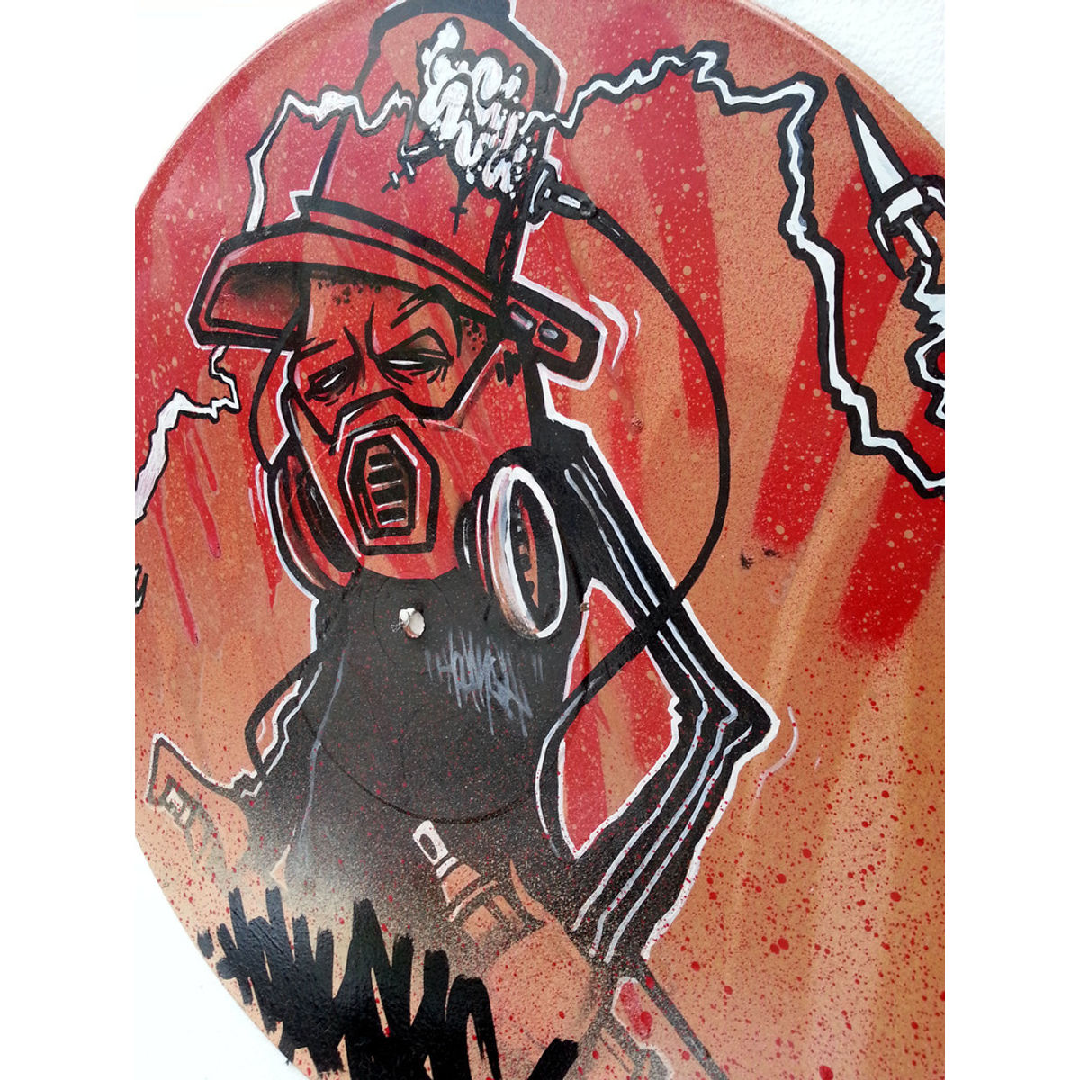 HOAKSER MASKEDMAN 12 INCH VINYL RECORD GRAFFITI 1