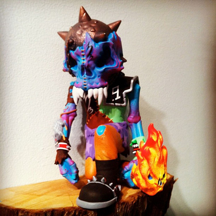 Mad Battle Man (Creeping Nomadic Guest HP) by Mike Sutfin