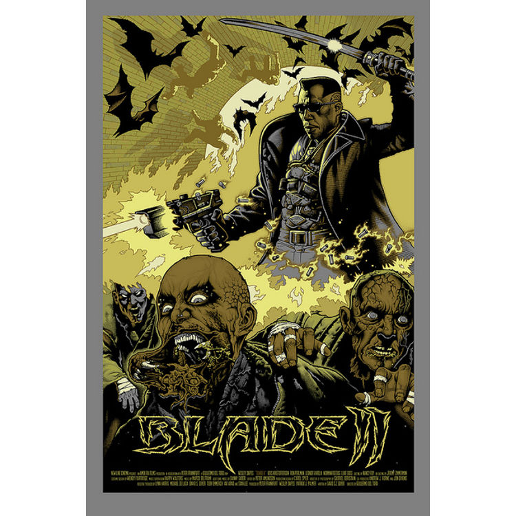 Blade II - Gold by Mike Sutfin