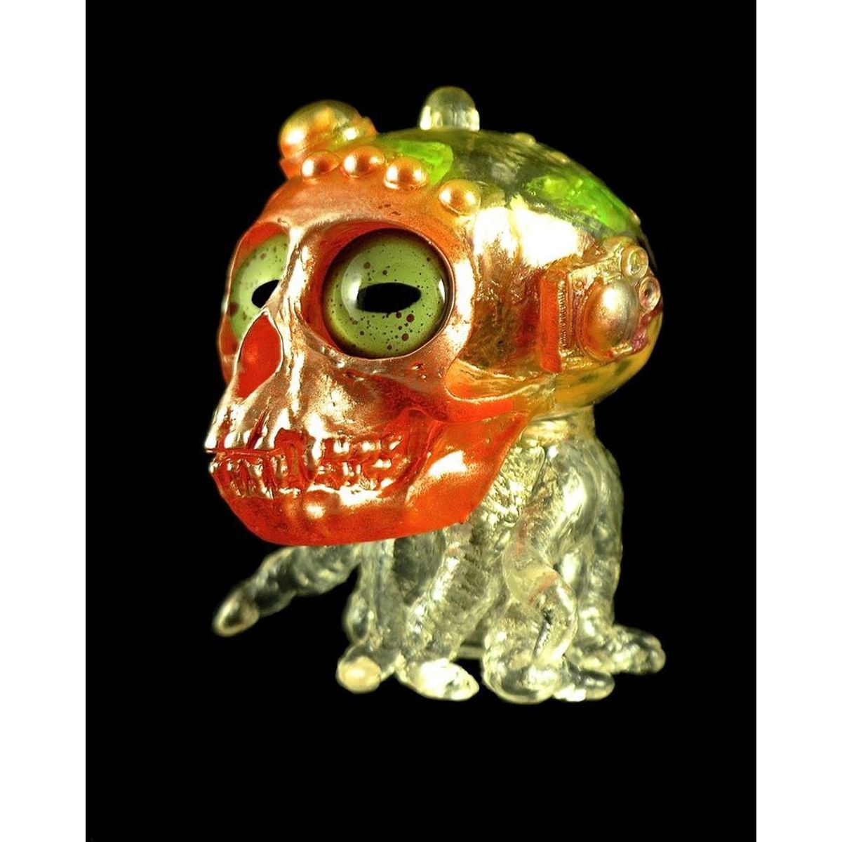 Green Eye Copper Skulloctopus from Outer Space