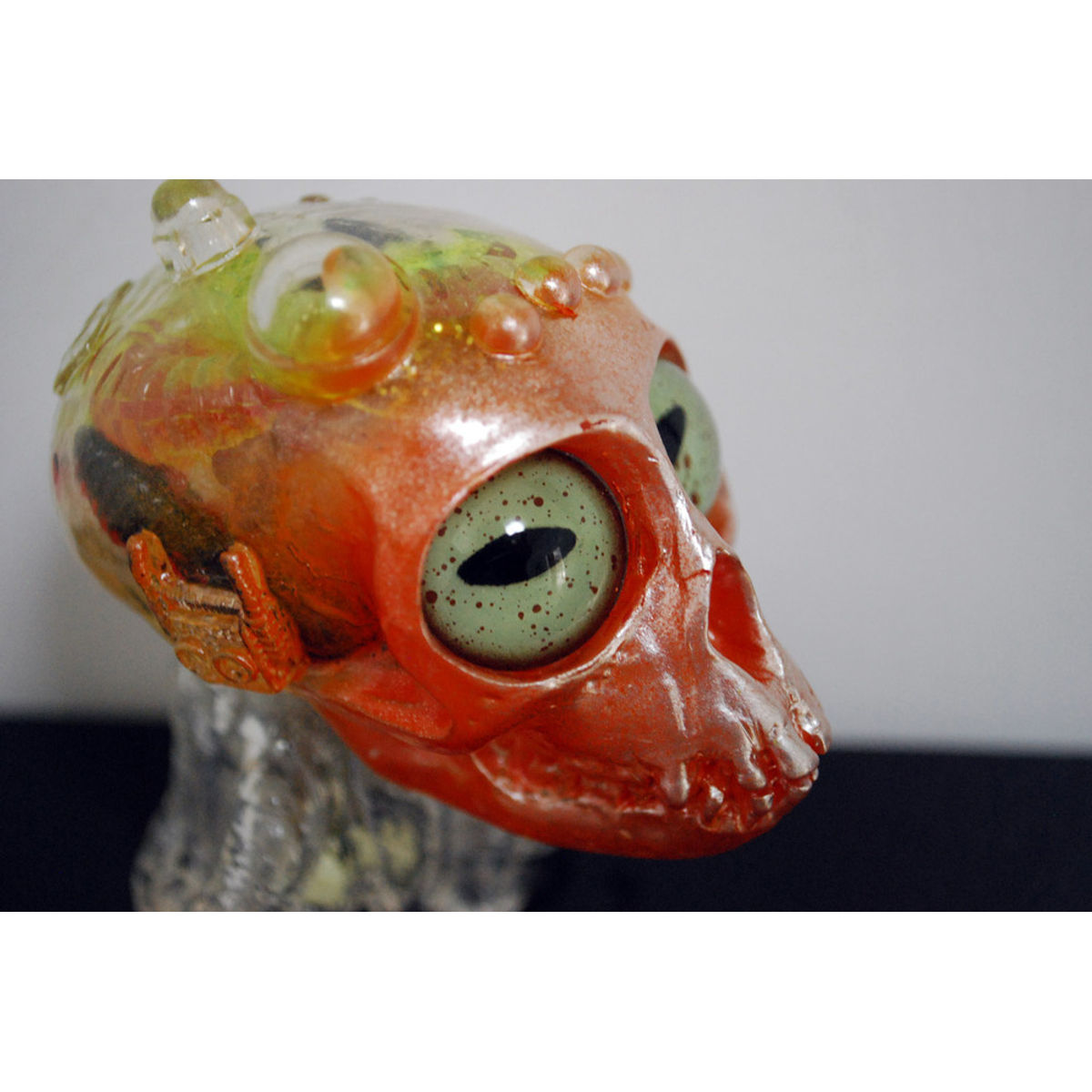 Green Eye Copper Skulloctopus from Outer Space