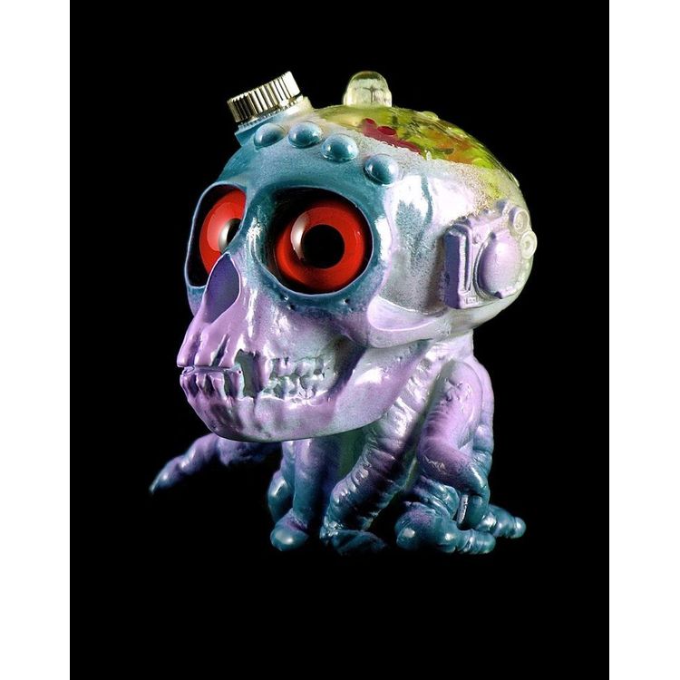 Red Eye Blue Skulloctopus from Outer Space by PlaSeeBo (Bob Conge)