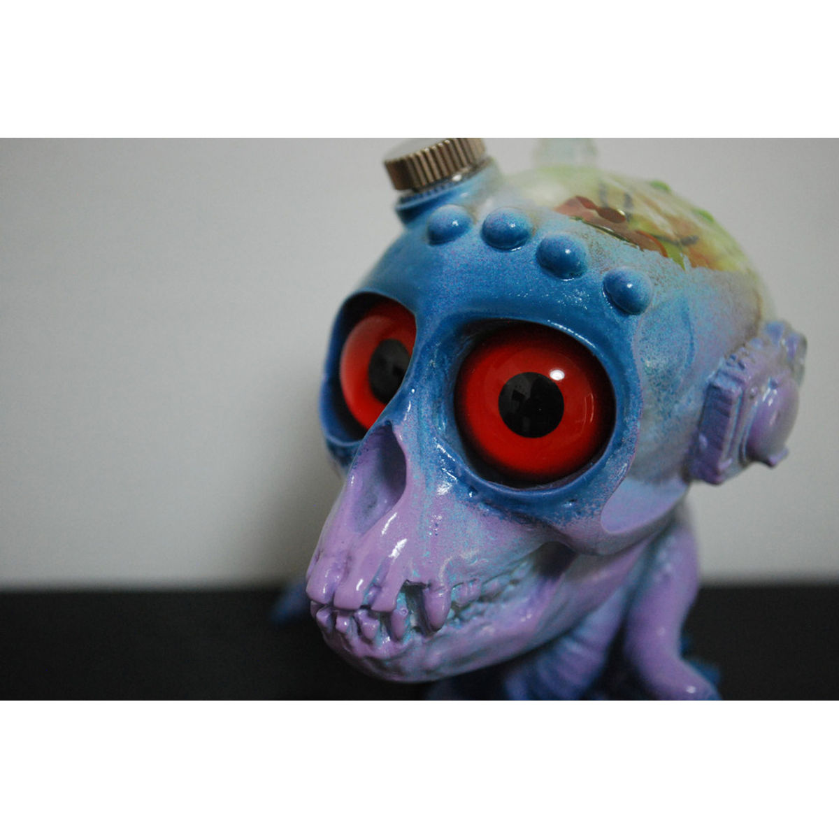 Red Eye Blue Skulloctopus from Outer Space