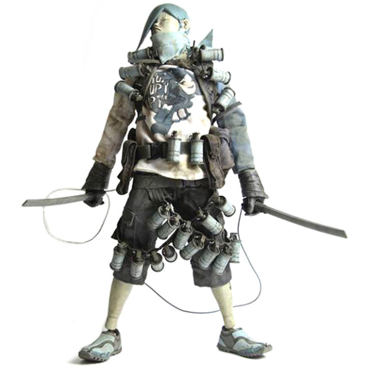 7 Bones - TK Slicer Yaro by Ashley Wood