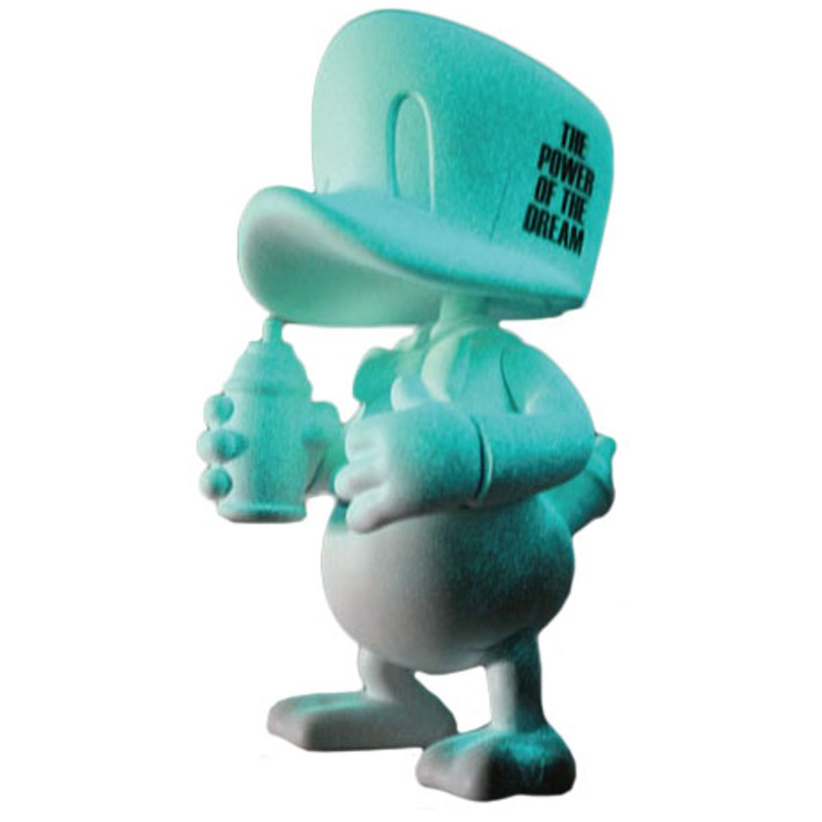 Cap Duck White GID