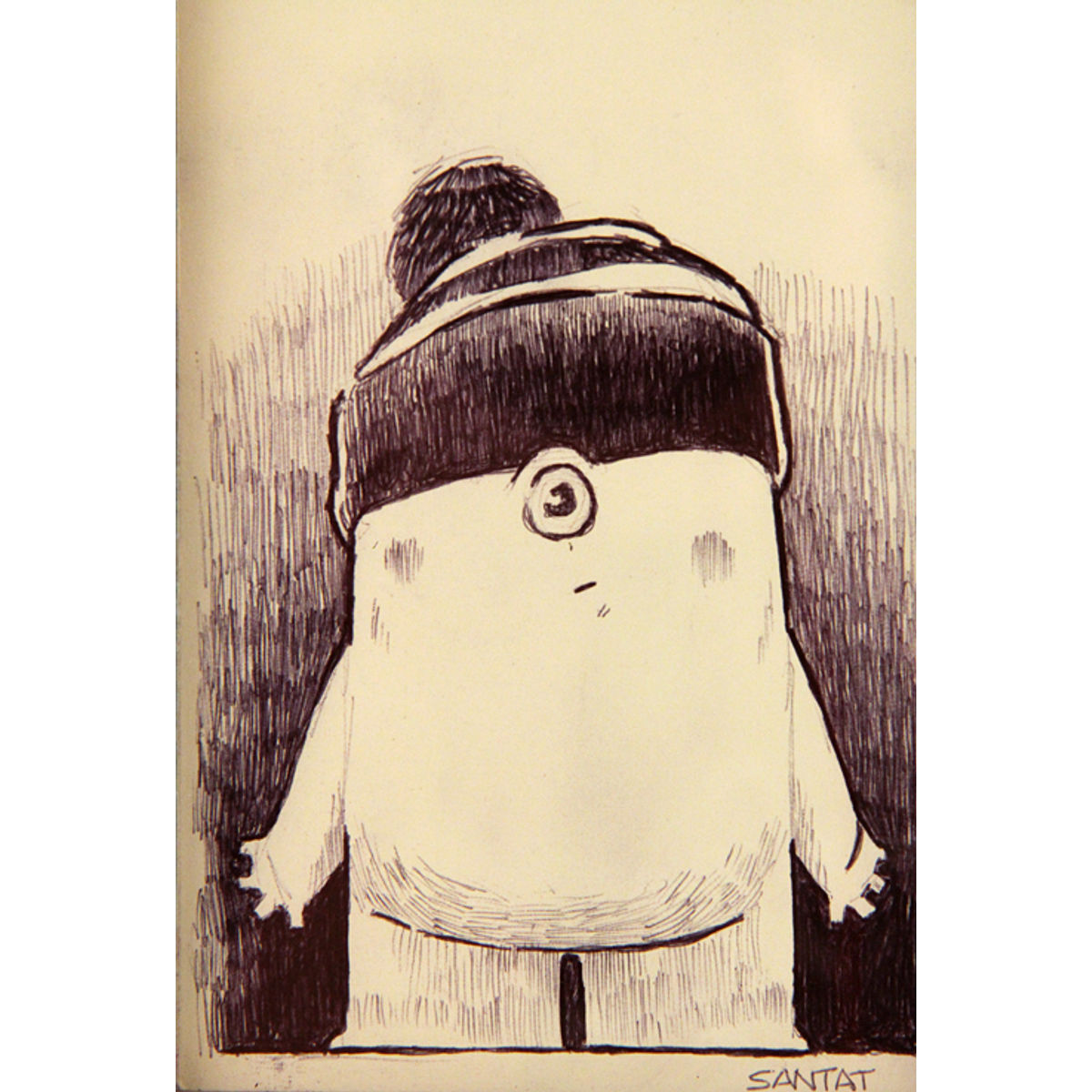 BEEKLE HAT (SMALL SKETCH)