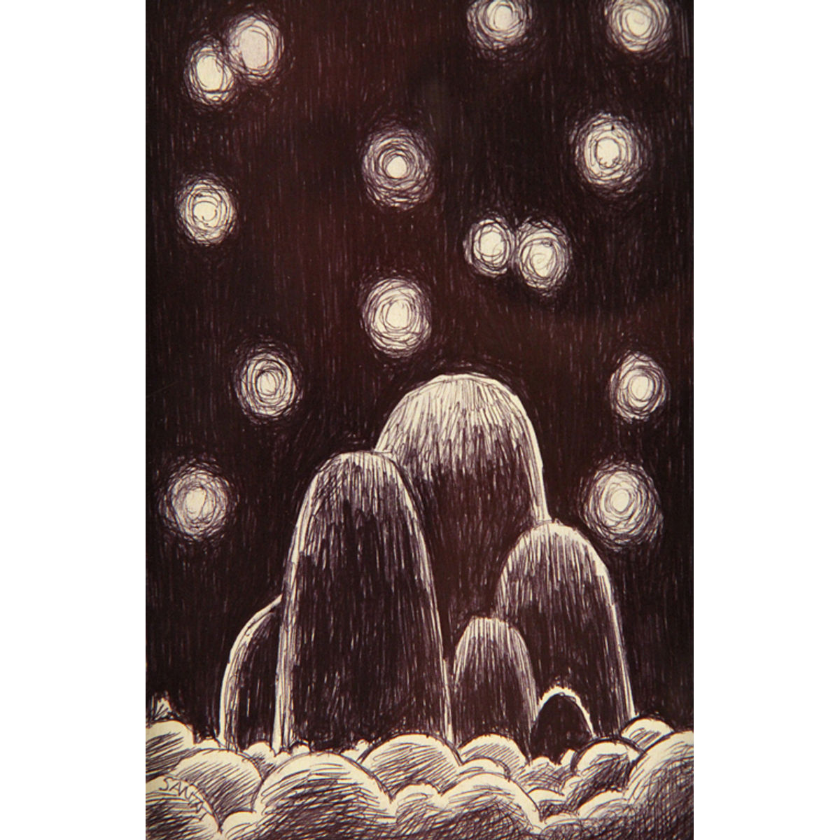 BEEKLE HILLS (SMALL SKETCH)