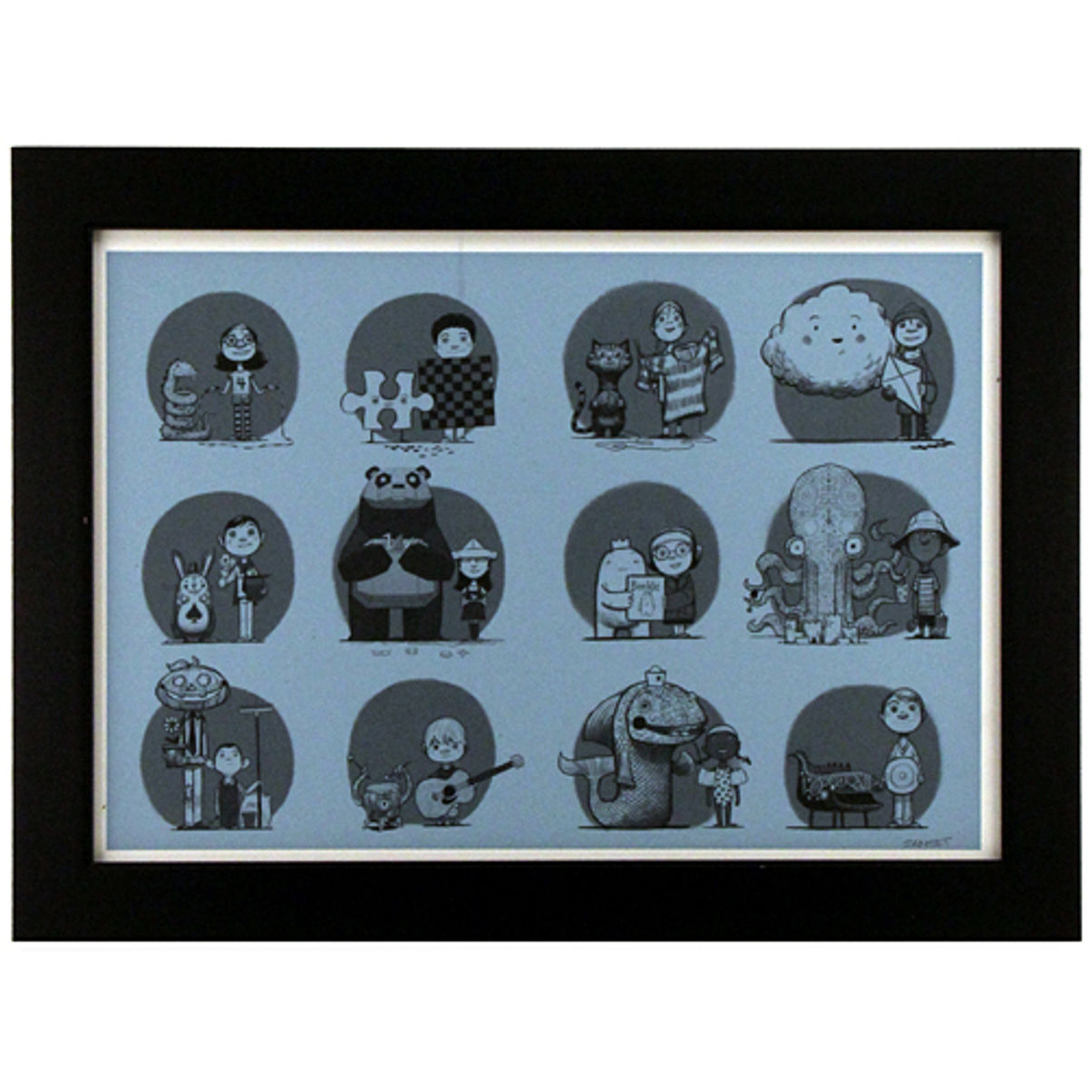 BEEKLE PORTRAITS (INSIDE COVER)