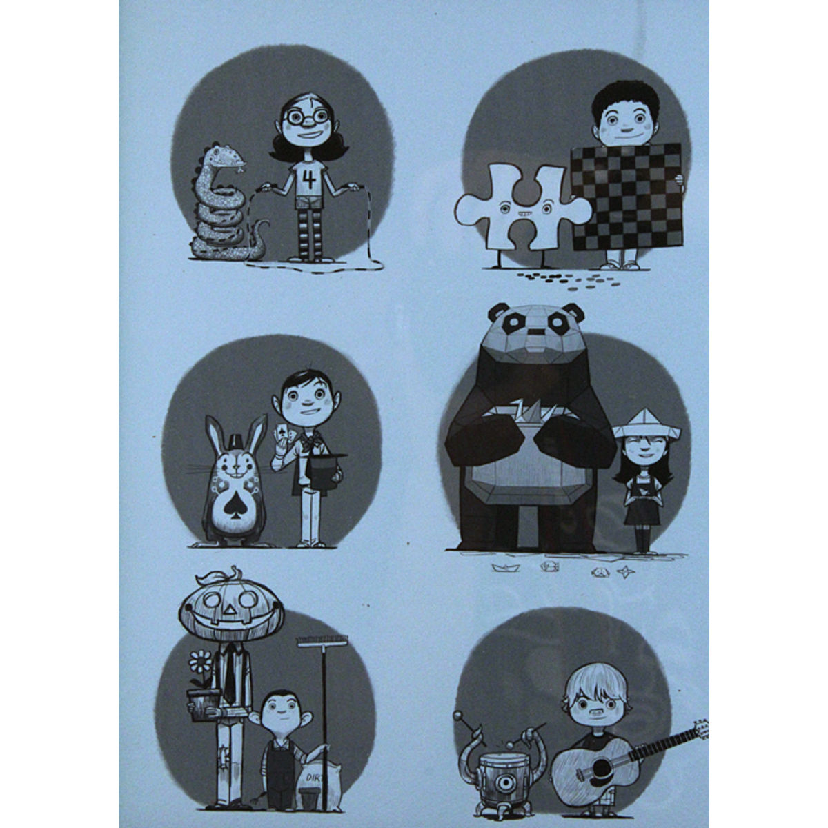 BEEKLE PORTRAITS (INSIDE COVER)