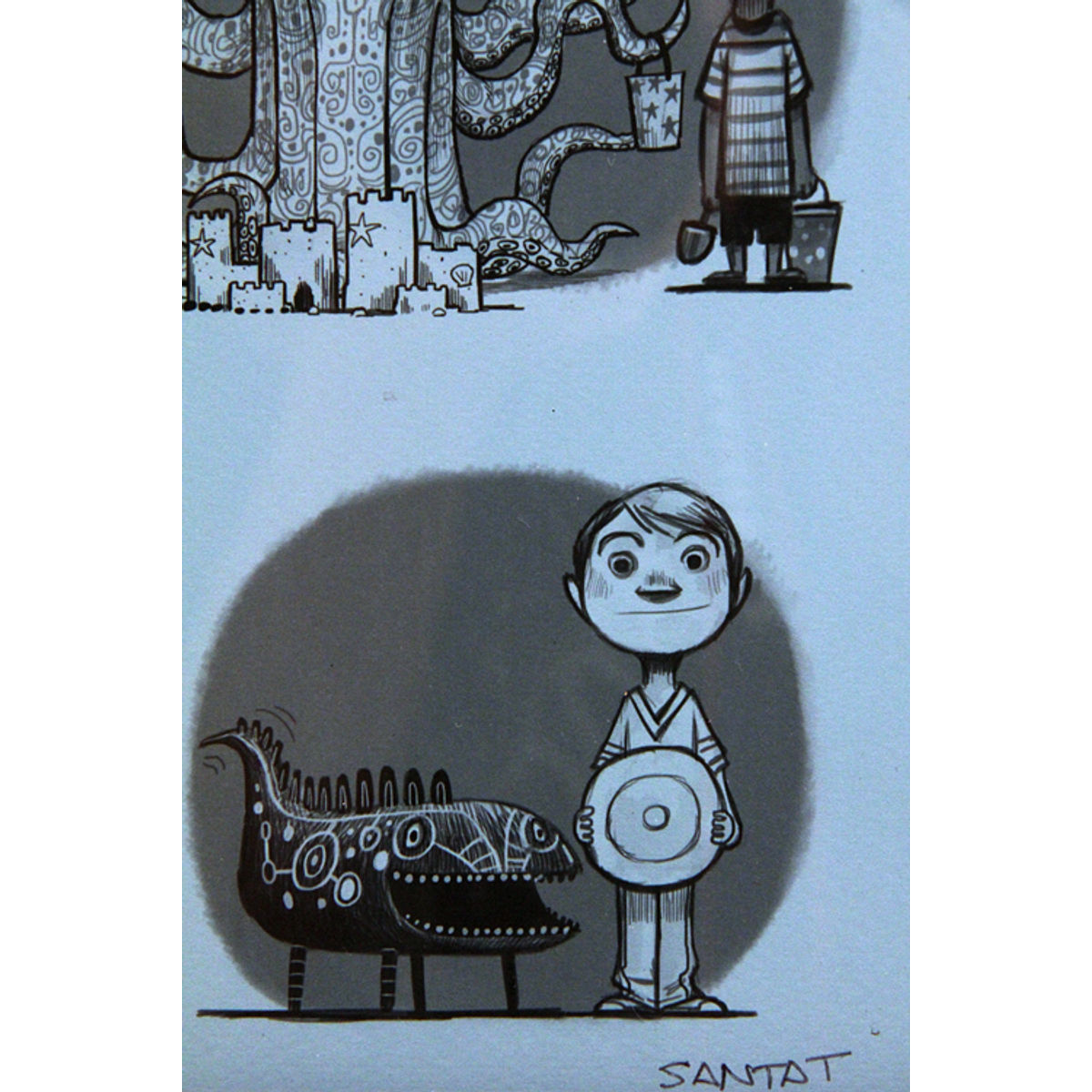 BEEKLE PORTRAITS (INSIDE COVER)