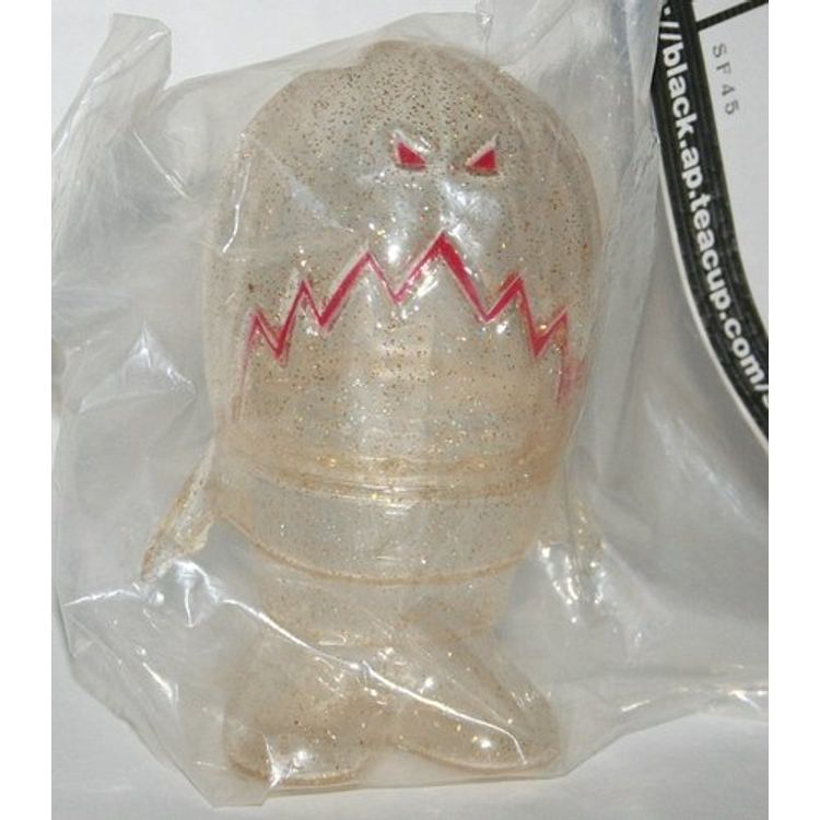 Monster D - clear glitter / red by Skull Head Butt