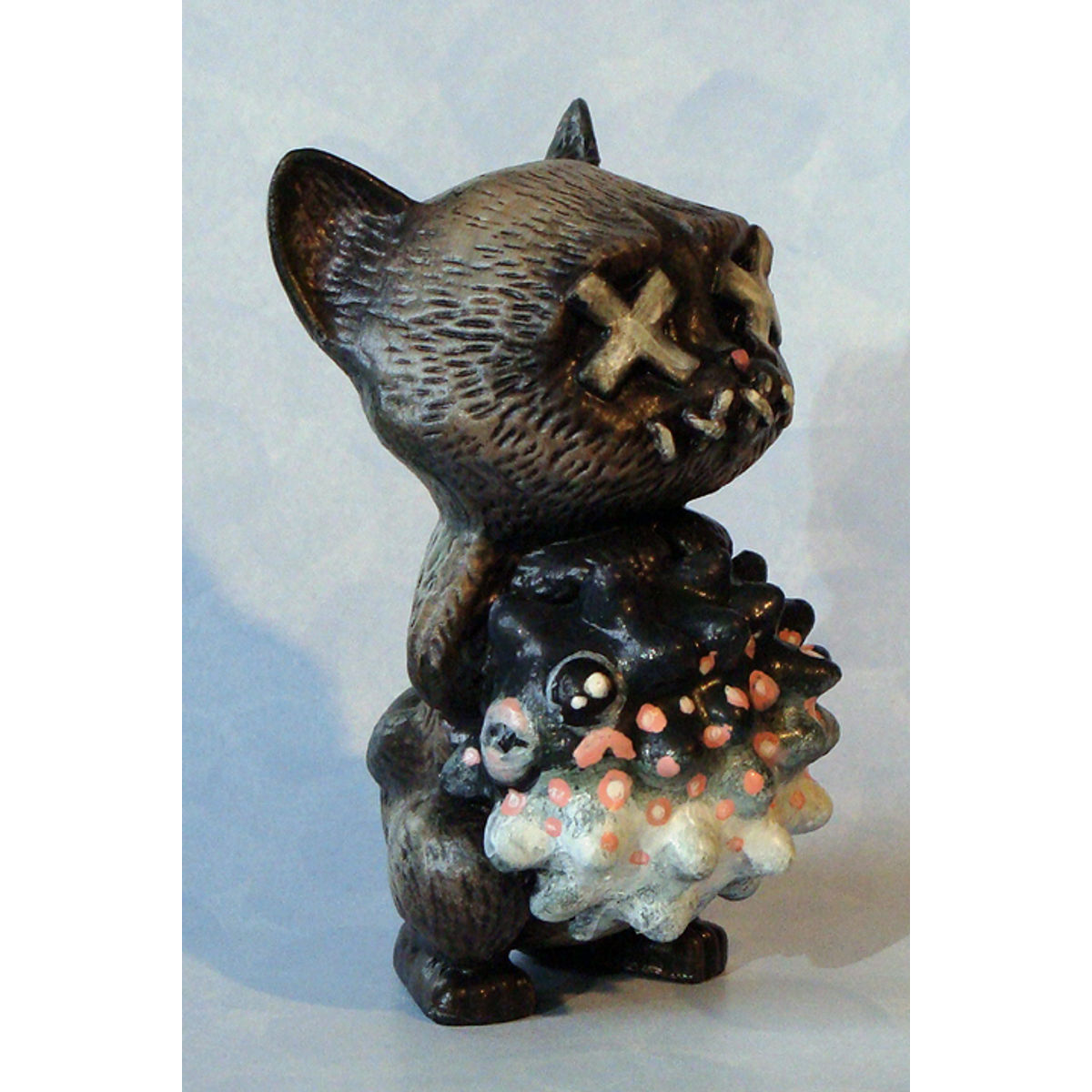'Fugu' Custom Siamese Cat Figure