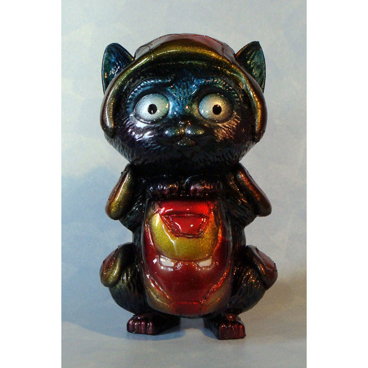 Mark Nagata 'Iron Mau' Custom Cat Figure by Mark Nagata