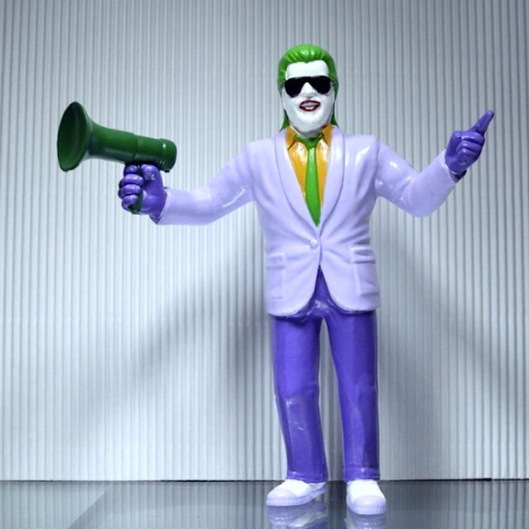 Jack Nicholson Joker figure by Healeymade (David Healey)