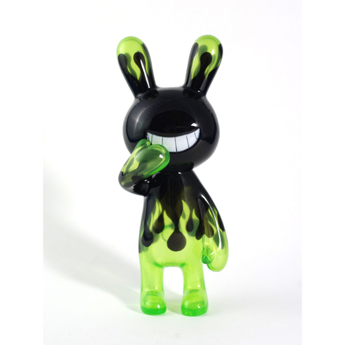 BLACK RABBiT fire pattern Clear Gr × BL Version