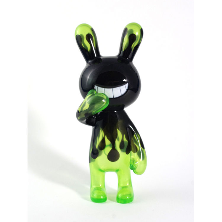 BLACK RABBiT fire pattern Clear Gr × BL Version by Tadayuki Iwa (Black Rabbit)