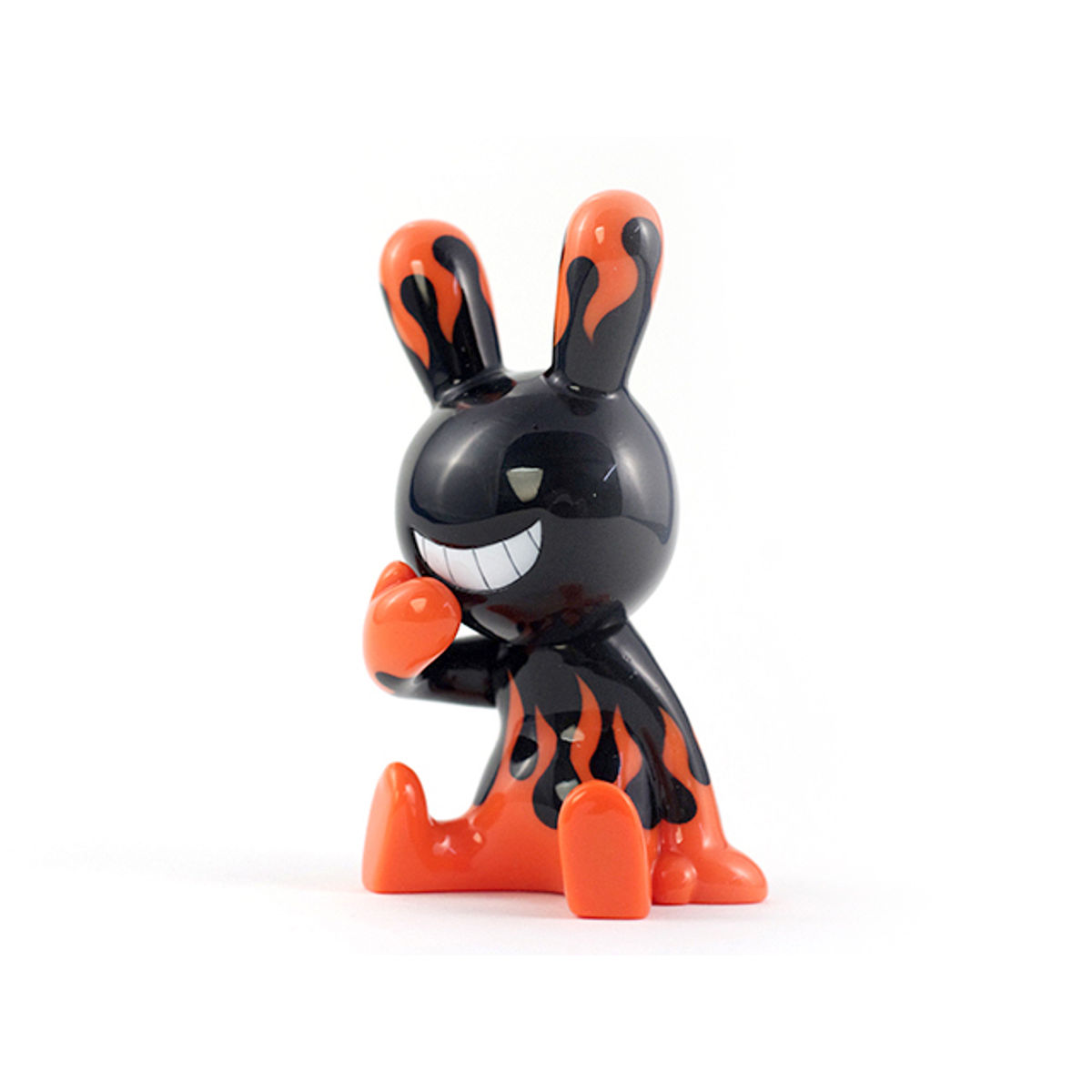 BLACK RABBiT Sitting Fire OR × BK