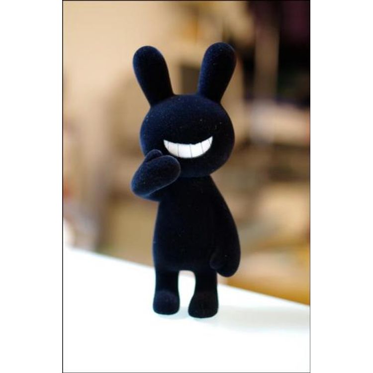 BLACK RABBiT black flock Version by Tadayuki Iwa (Black Rabbit)