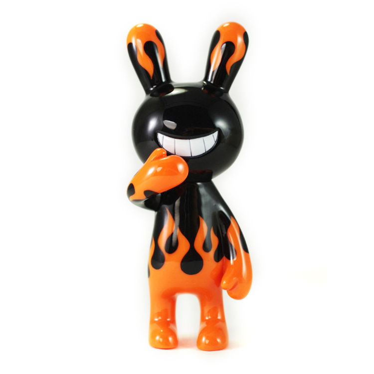 BLACK RABBiT fire pattern OR × BK Version by Tadayuki Iwa (Black Rabbit)