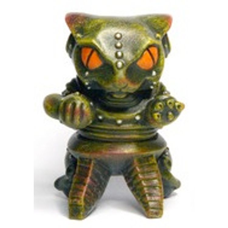 Maxtoy co Mecha Nekoron Stealth Mode Custom - yellow by Mark Nagata