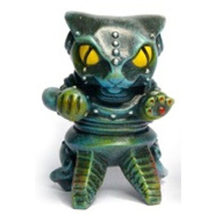 Maxtoy co Mecha Nekoron Stealth Mode Custom - green by Mark Nagata