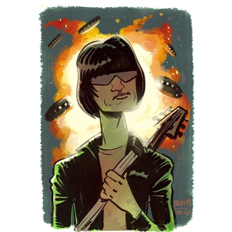 Guitar Wolf (Wild Zero) by Normand Lemay
