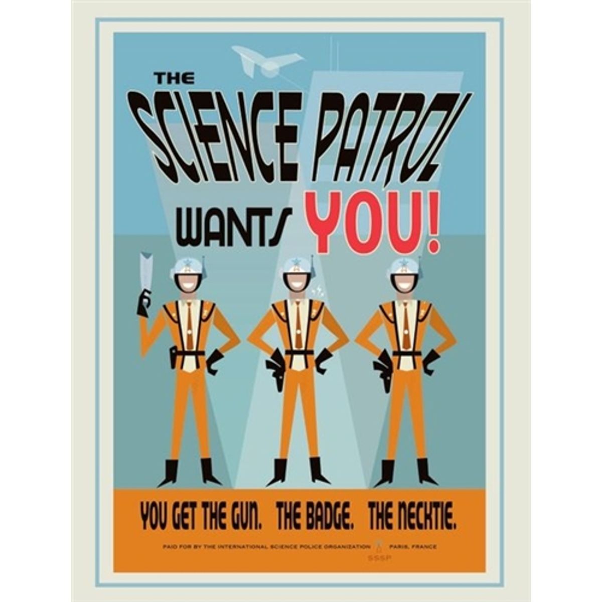 International Science Patrol (SSSP) Recruitment Poster