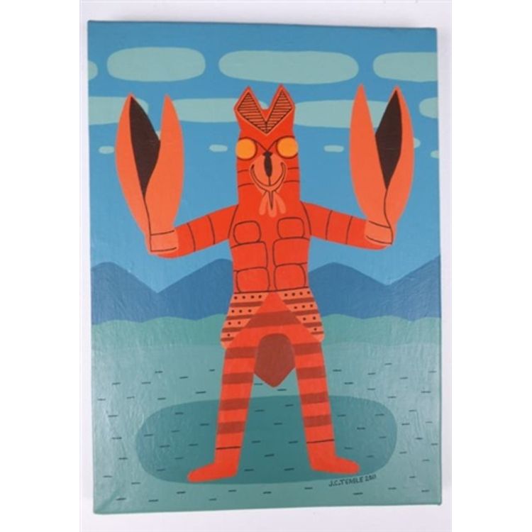Red Alien Baltan by Jack Teagle