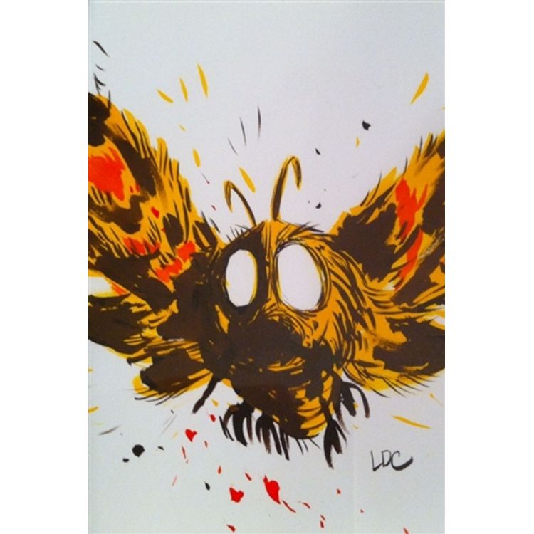 Mothra 1 by Louie Del Carmen