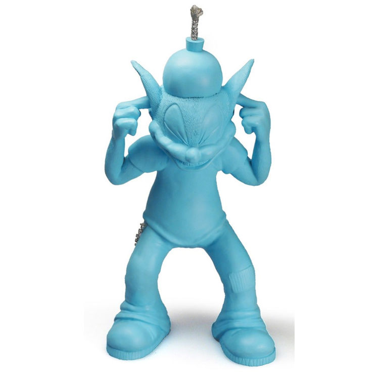 BOMB CAT - BANGIN' BLUE by Anthony Ausgang