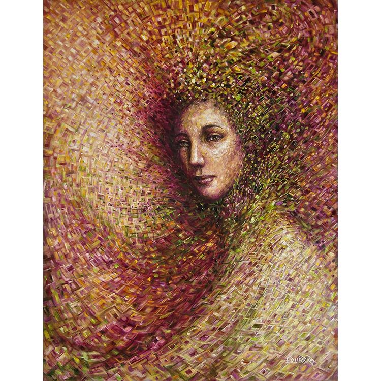 Lady in Nature by Eduardo Rodriguez Calzado