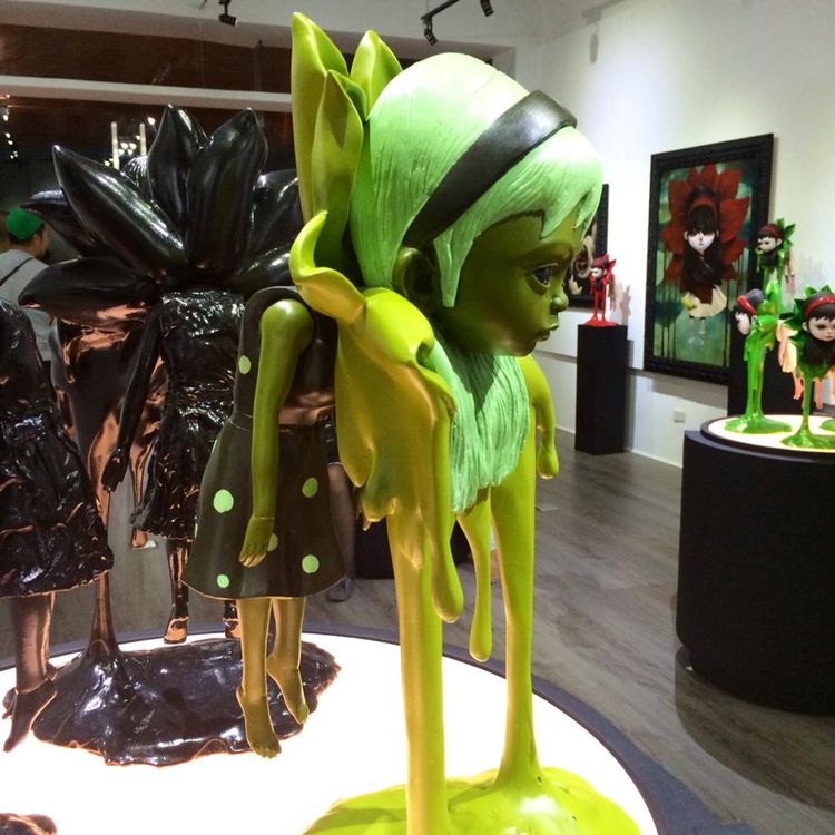 "Averill" Limited Edition Toy - Green by JJ ZAMORANOS