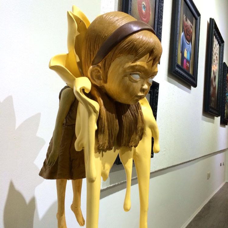 "Averill" Limited Edition Toy - Yellow by JJ ZAMORANOS