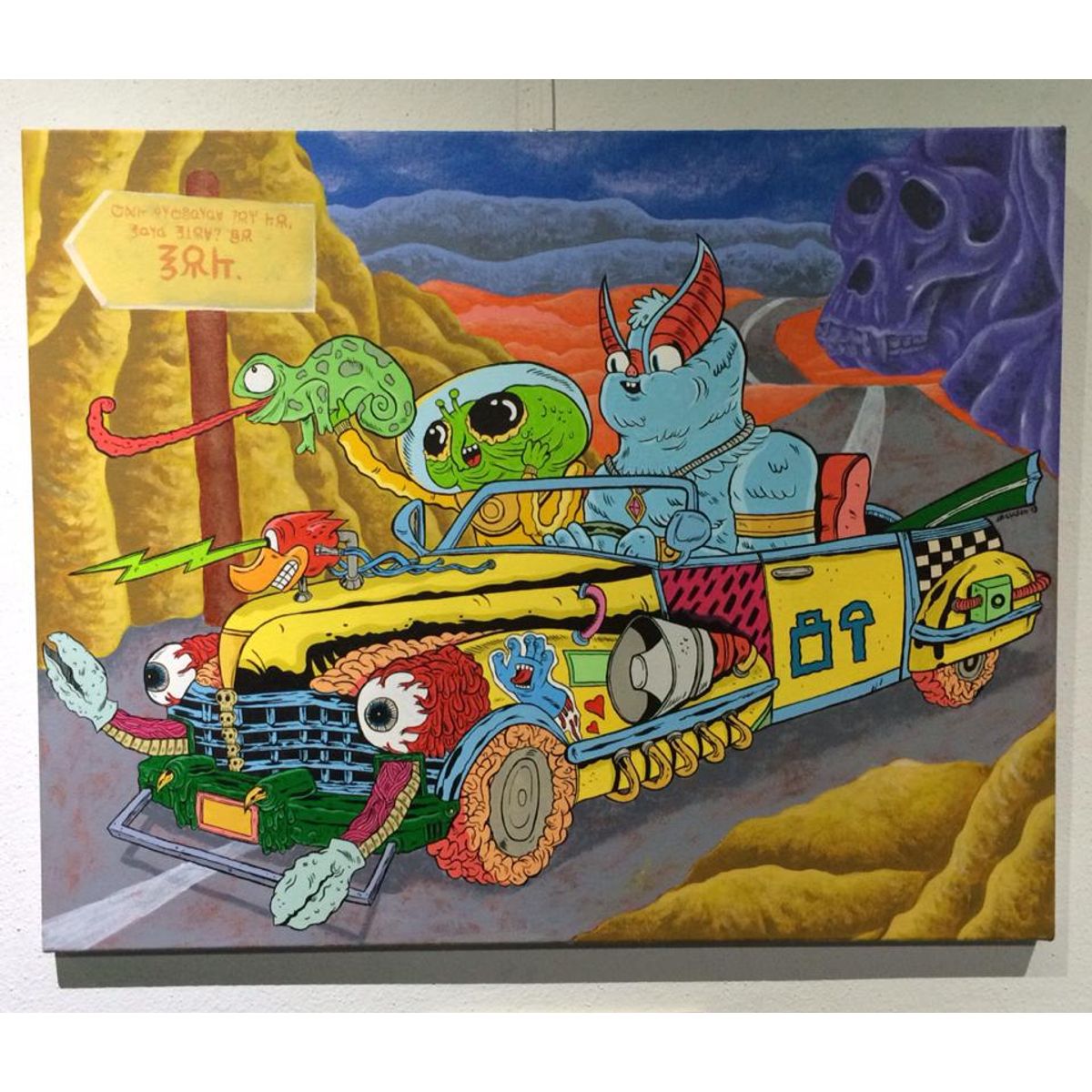 BUZZTRO AND JARVIS THE ALBINO BAT #3