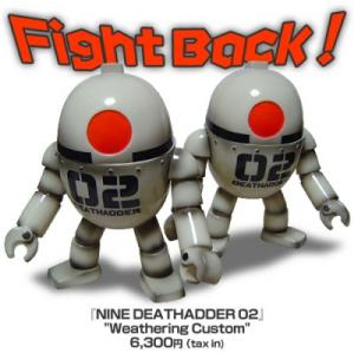 ROBOT NINE - DEATHADDER 02-weathering custom-