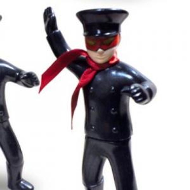 Leather Man - red mask by Rumble Monsters