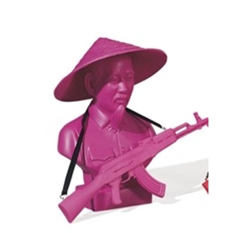 Ho Chi Minh Pink by Frank Kozik